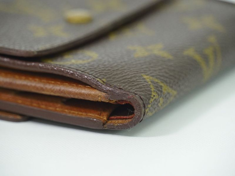 Authentic Louis Vuitton LV Porte Monebier Carte Cles Di Monogram Fold Wallet