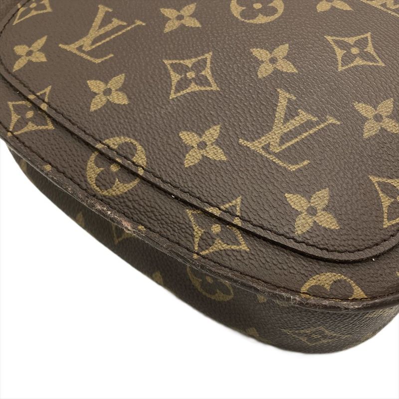 Louis Vuitton Saint-cloud MM Shoulder Bag Monogram Canvas M51243 Lp0970