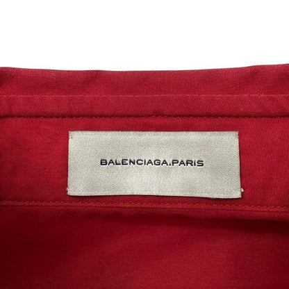 Balenciaga 12ss Plain S Shirt Plain Short Sleeve Shirt Vintage Archive Up57