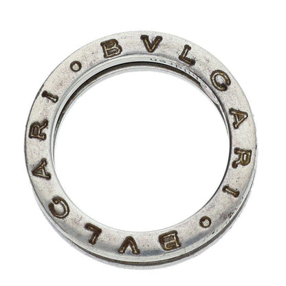 Bulgari B-zero1 Save The Children Silver Black Ceramic Ring Men's 11.5