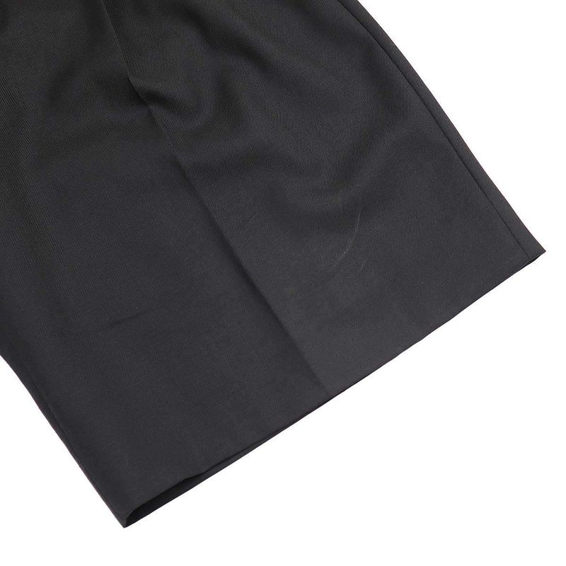 Celine Shorts 2 Tucked Wool Wide Shorts 2p524673d Black 40