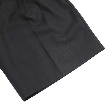 Celine Shorts 2 Tucked Wool Wide Shorts 2p524673d Black 40