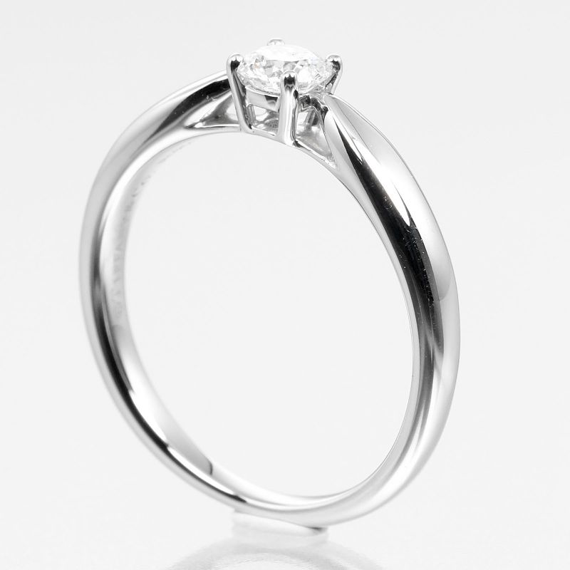 Tiffany & Co Harmony Solitaire D0.20ct Vs1/e/3ex Pt950platinum × Diamond #6.5