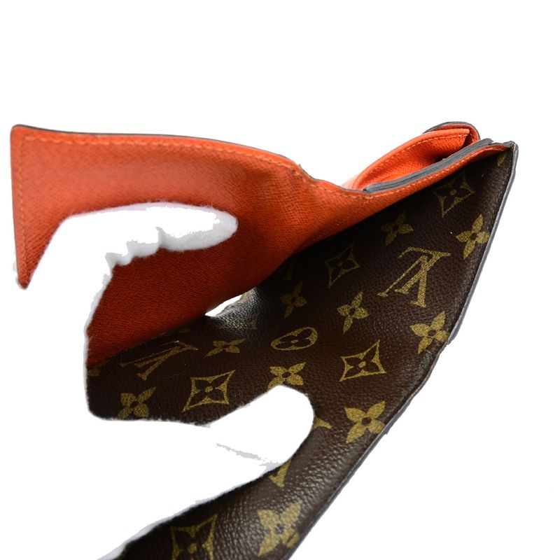 Louis Vuitton Marylou Compact Trifold Wallet Monogram Leather Orange M60495