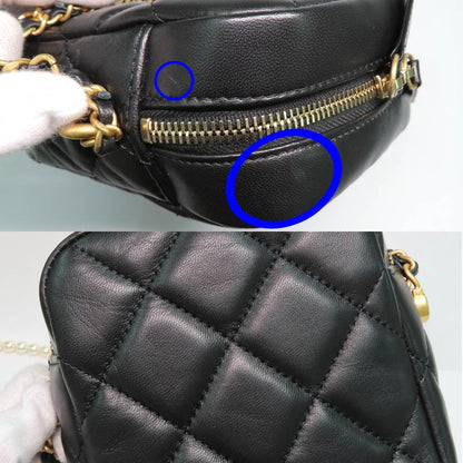 Chanel Mini Camera Case As2857 Fake Pearl Chain Shoulder Bag Lambskin