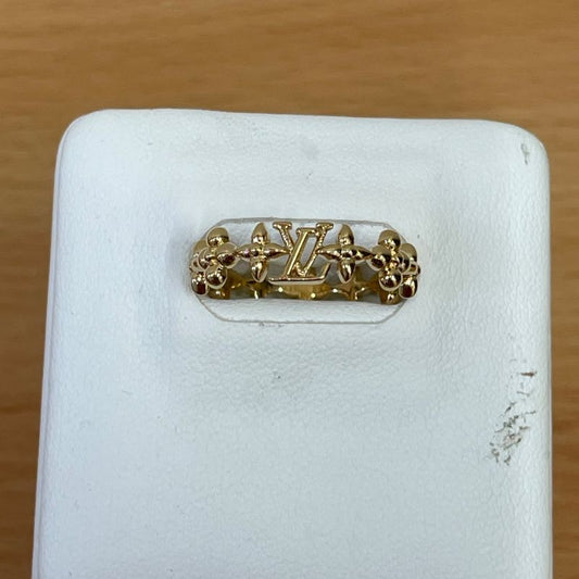 Louis Vuitton M1438l Baby Louis Ring #15.5 A25-2895