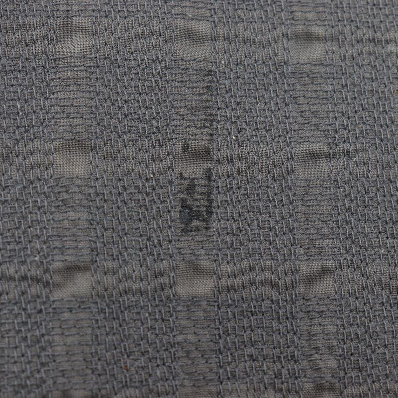 Hermes Amedava Cabas De Poche Long Shoulder Canvas Gray Women's Shoulder Bag