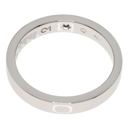 Cartier C De Cartier 1P Diamond #47 Ring Pt950 Ladies