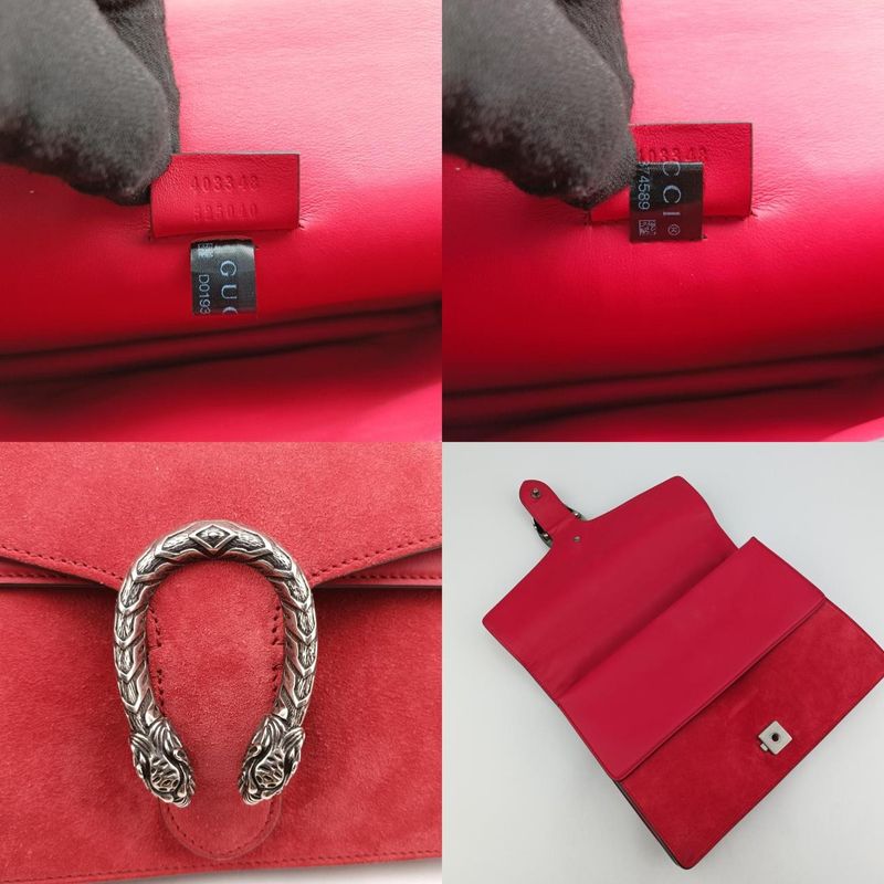 Gucci Dionysus Red Suede 403348 D019374589