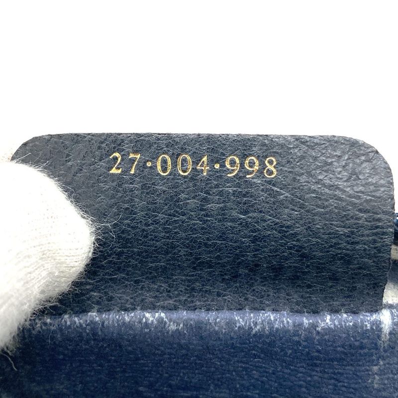 Gucci 27 004 998 Clutch Bag Second Bag Pouch GG Supreme Vintage Old Gucci Navy