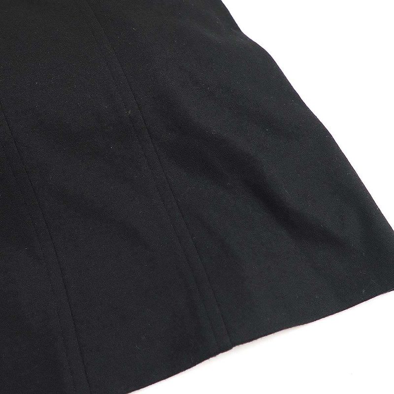 Chanel Wool Cashmere Dress P46626v34560 Black 44