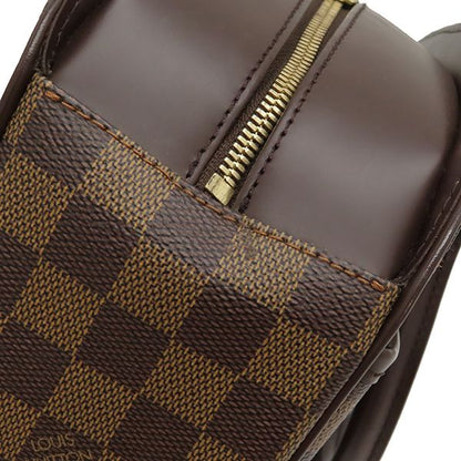 Louis Vuitton Handbag Sarria Orizontal Damier Canvas Damier Ebene Gold Hardware