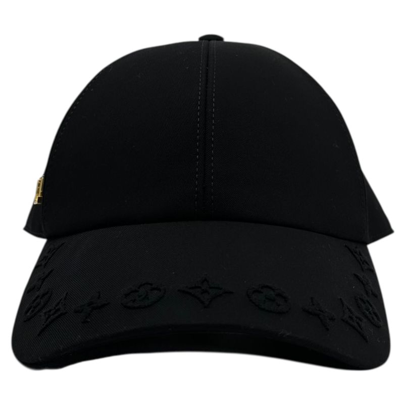 Louis Vuitton Cap LV Filigram Monogram Shape Number: M7293l Black Production
