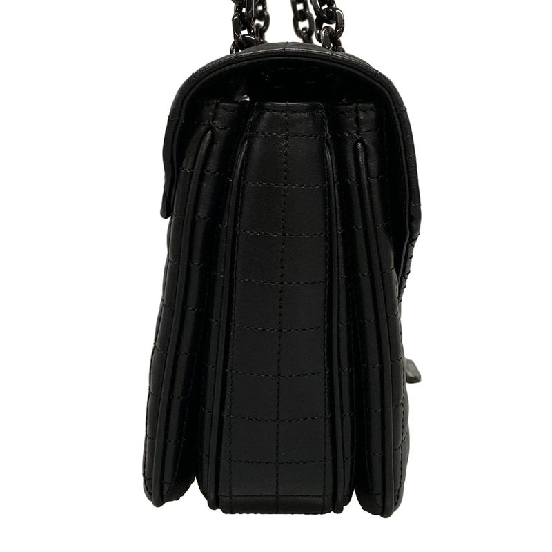 Celine Shoulder Bag C Medium 187253bfz38no Black Chain Shoulder/quilted