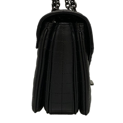 Celine Shoulder Bag C Medium 187253bfz38no Black Chain Shoulder/quilted