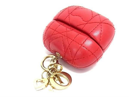 Christian Dior Lady Dior Cannage Leather Airpods Pro Case Earphone Case