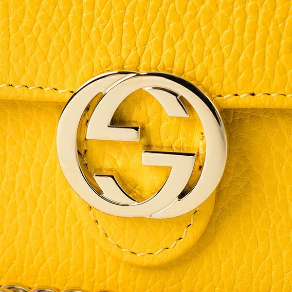 Gucci Shoulder Bag [outlet] Dollar Calf Yellow