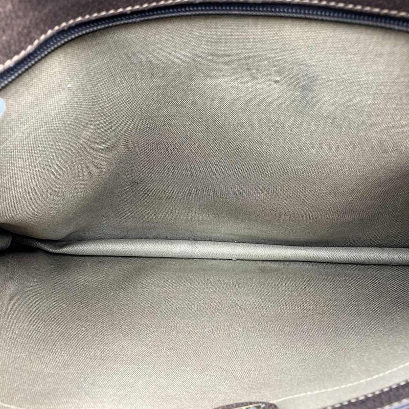 Gucci 017 115 Second Bag Clutch Bag Pouch GG Supreme Sherry Line Leather Brown