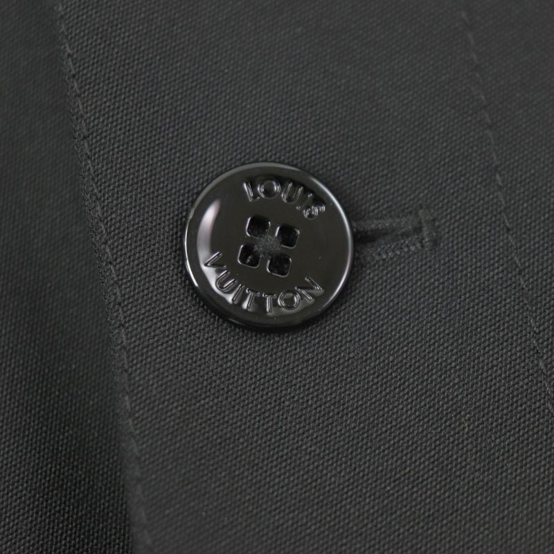 Louis Vuitton 22AW LV Logo Cara Column Cabas - All Shirt Jacket Black 48 Made