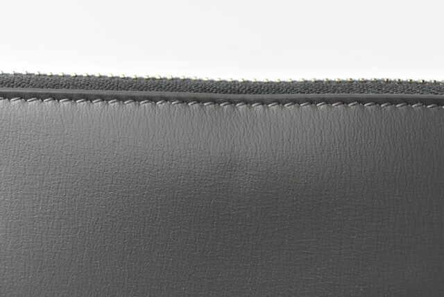 Saint Laurent Paris Flap Pouch Clutch Bag Saint Laurent Zip GM Storm Grey