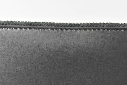 Saint Laurent Paris Flap Pouch Clutch Bag Saint Laurent Zip GM Storm Grey