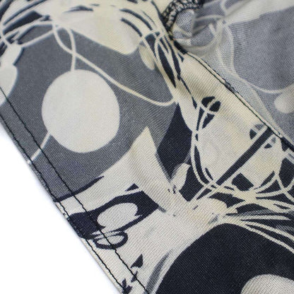 Chanel 2008 Ribbon Neck Silk Sleeveless Top P32886v23237 Black and White 38