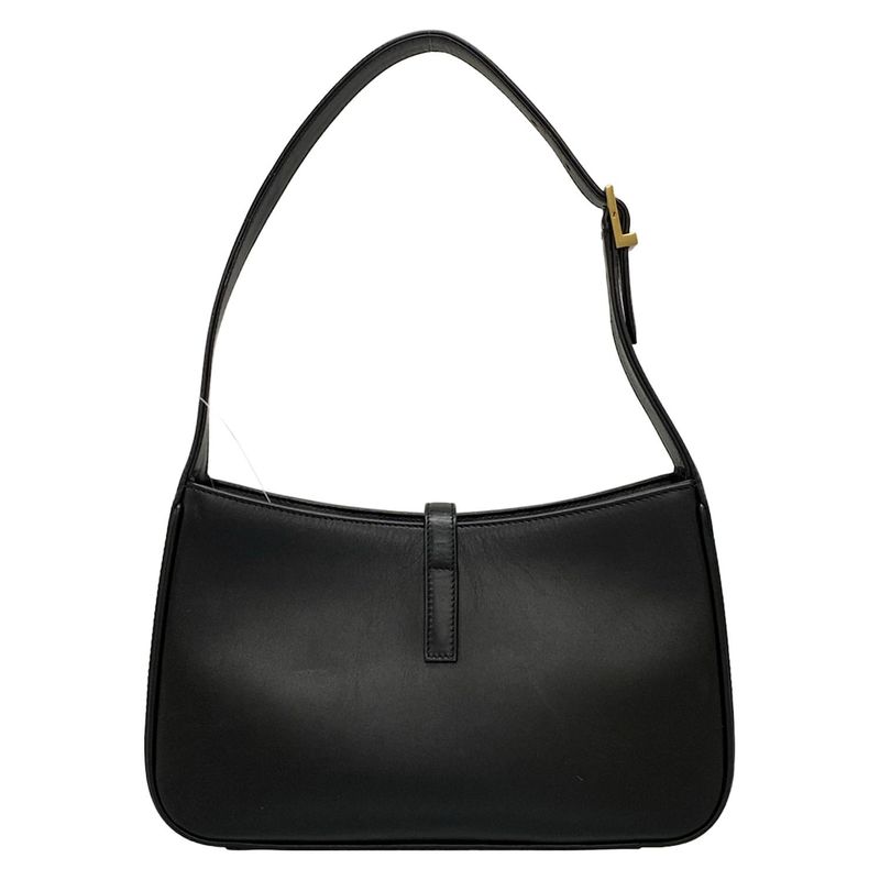 Saint Laurent Paris Shoulder Bag Le Saint Cassette 657228 Black Leather