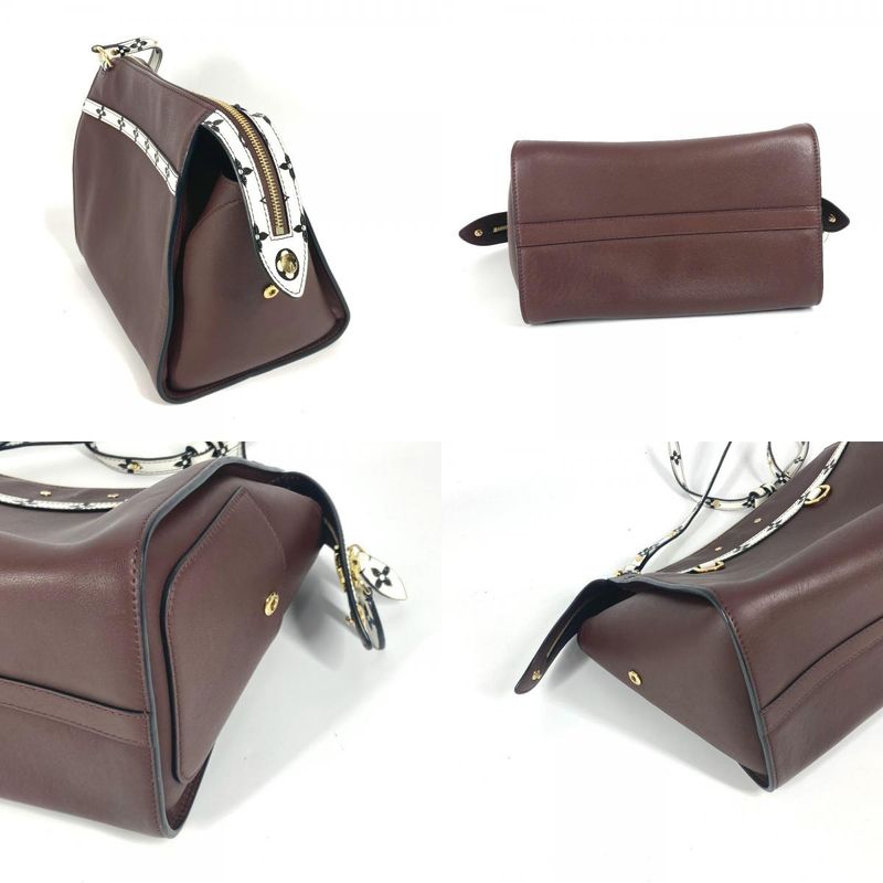 Louis Vuitton Shoulder Bag Speedy Amazon MM M42201 Leather Brown