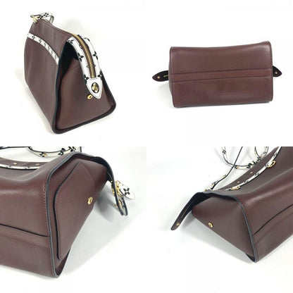 Louis Vuitton Shoulder Bag Speedy Amazon MM M42201 Leather Brown