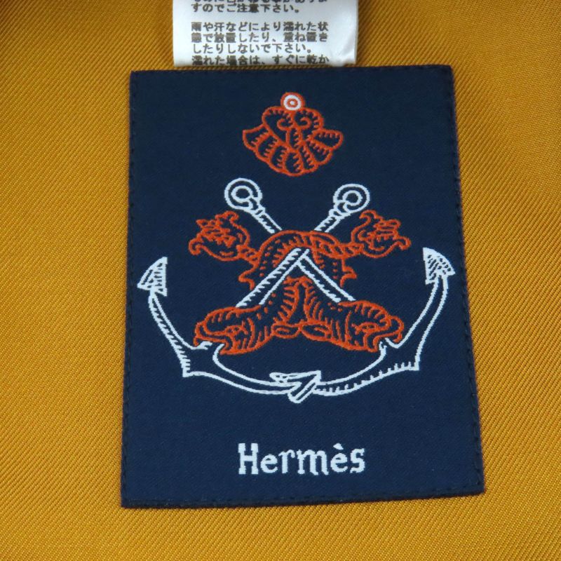 Hermes Vauban 100% Cotton Serie Hardware Attached Casket Ivory 58 Storage With