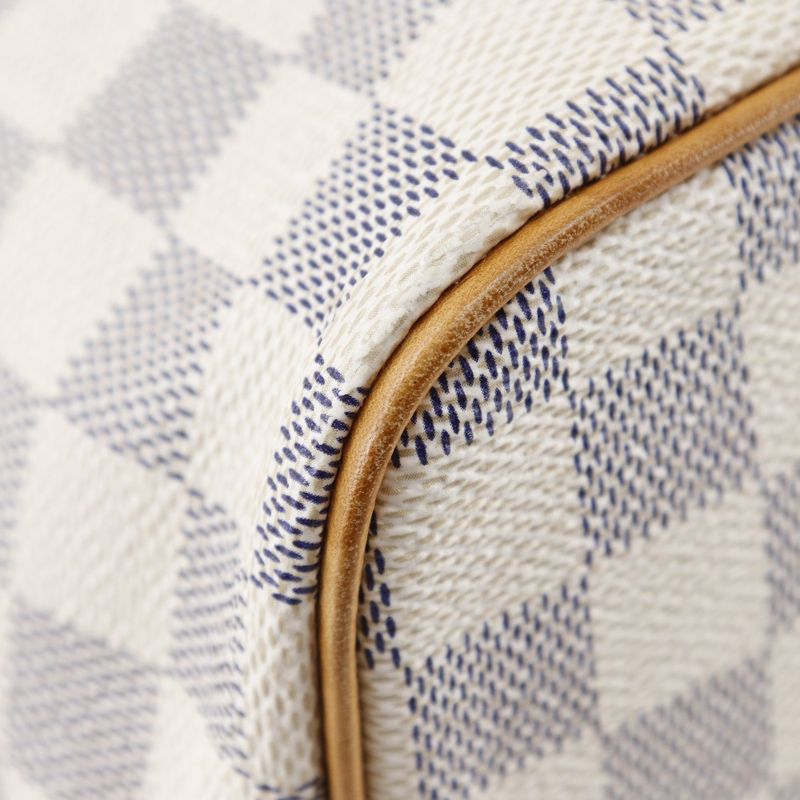 Louis Vuitton Saleya PM N51186 Damier Azure Canvas White Vi3057 Ladies Handbag