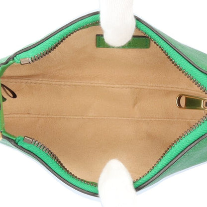 Gucci Aphrodite Mini GG Marmont Handbag Leather 739076 Green Ladies Gucci