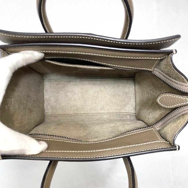 Celine Shoulder Bag Luggage Nano Shopper F22196