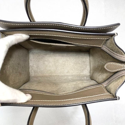 Celine Shoulder Bag Luggage Nano Shopper F22196