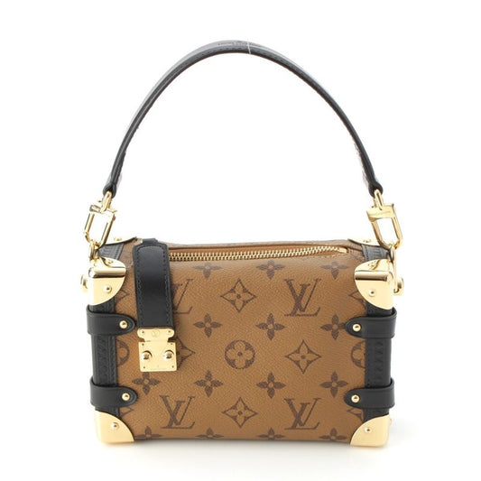 Louis Vuitton Reverse Side Trunk Monogram Reverse Gold Hardware 2way Shoulder