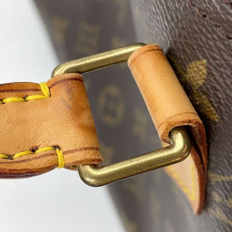 Louis Vuitton Speedy 35 Monogram Leather X PVC Brown Handbag Gold M41524