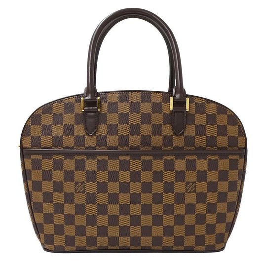 Louis Vuitton Bag Damier Women's Branded Handbag Sariah Orizontal N51282 Brown