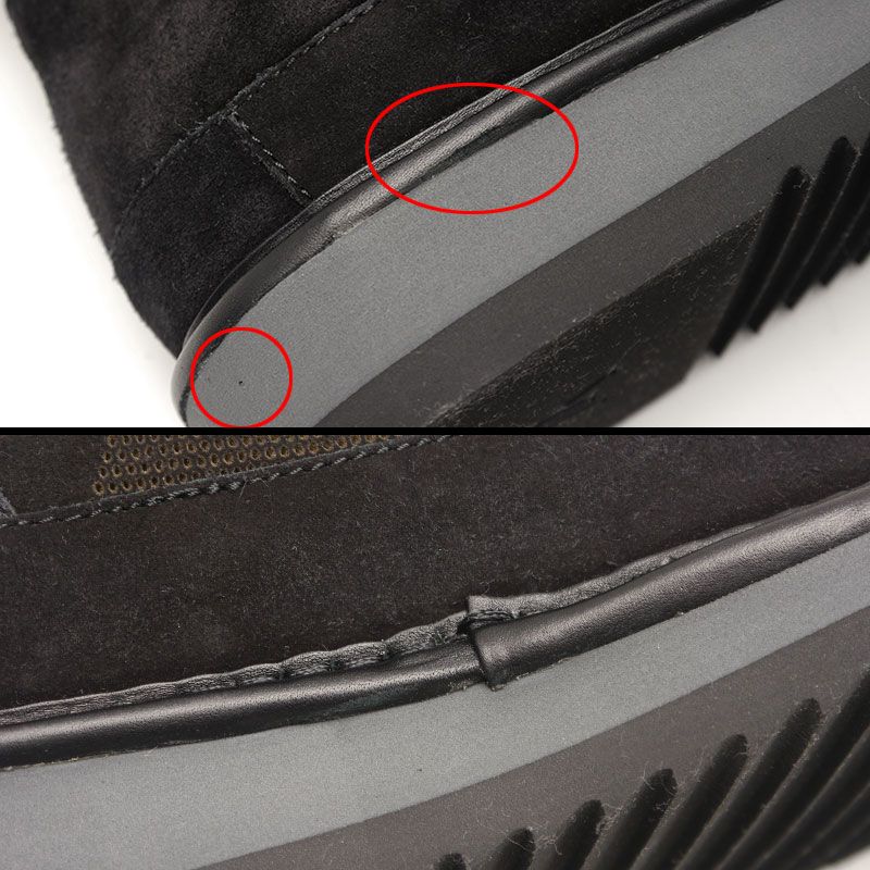 Louis Vuitton Cozy Line NIGO Collaboration Mouton Boots 8 Black