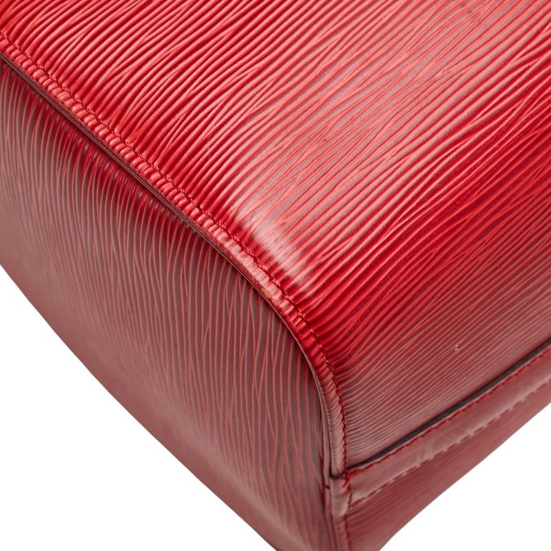 Louis Vuitton Epi Speedy 25 Handbag Mini Boston Bag M59237 Castilian Red