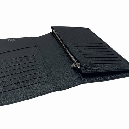 Louis Vuitton Epi Portefeuille Brazza M60622 Noir Black Long Wallet Bifold