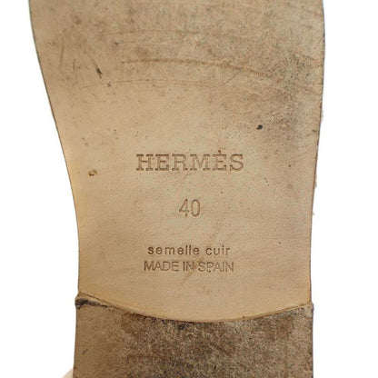 Hermes Antigua Sandals Antigua Espadrille Calf Sole Sandals Navy 40