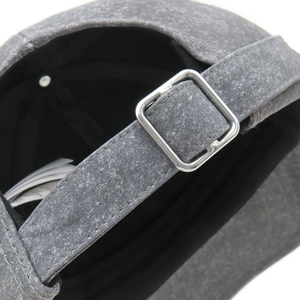 Bottega Veneta Cap Flannel Print Nubuckles Cles Leather Charcoal S Hat Dark