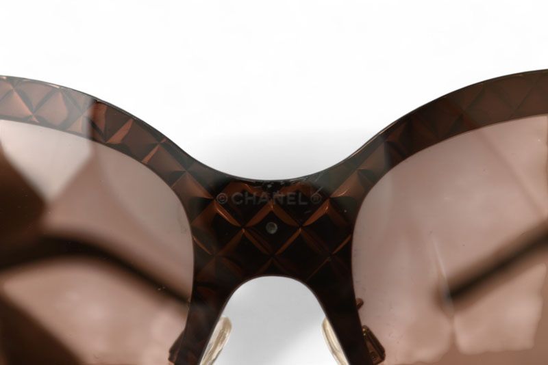 Chanel Sunglasses Chanel Eyewear Matelasse 4165 C.378 73 120 3N Polarized Women