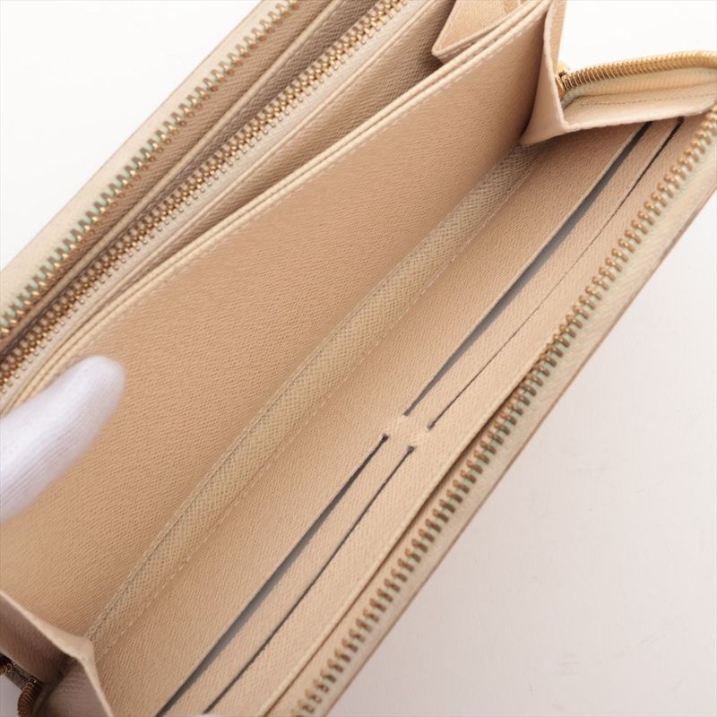 Louis Vuitton Damier Azure Zippy Wallet Round Zip Wallet Long Wallet N60019