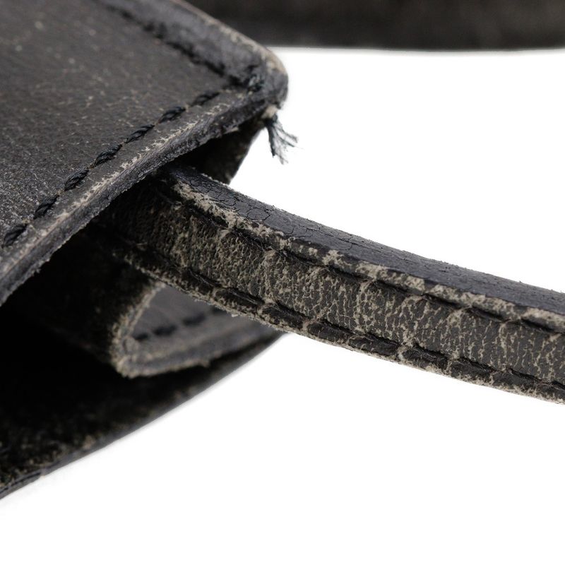 Hermes Omenitou Pochette Calf Black Unisex Shoulder Bag