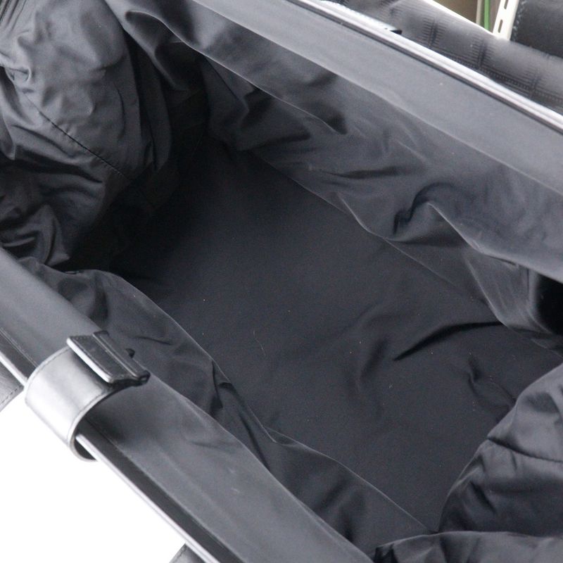 Chanel New Travel Line A15960 Nylon Canvas Black Ladies Boston Bag