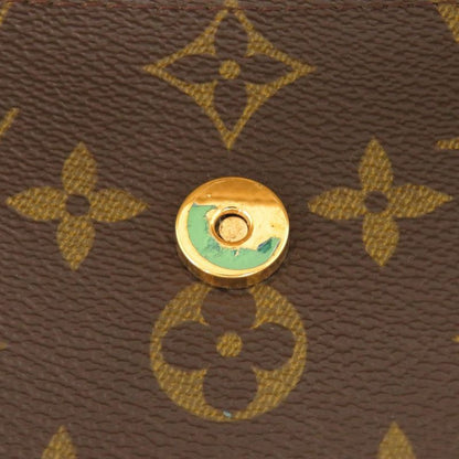 Louis Vuitton Pochette Twin PM Monogram M51854 Brown Shoulder Bag LV 0538 Louis