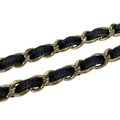 Chanel Tote Bag - Dark Navy White And Multi Embroidered Night Flight Chain