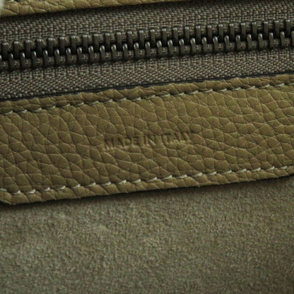 Celine 18979 Luggage Micro Shopper Dune Drummed Calfskin Handbag Storage With