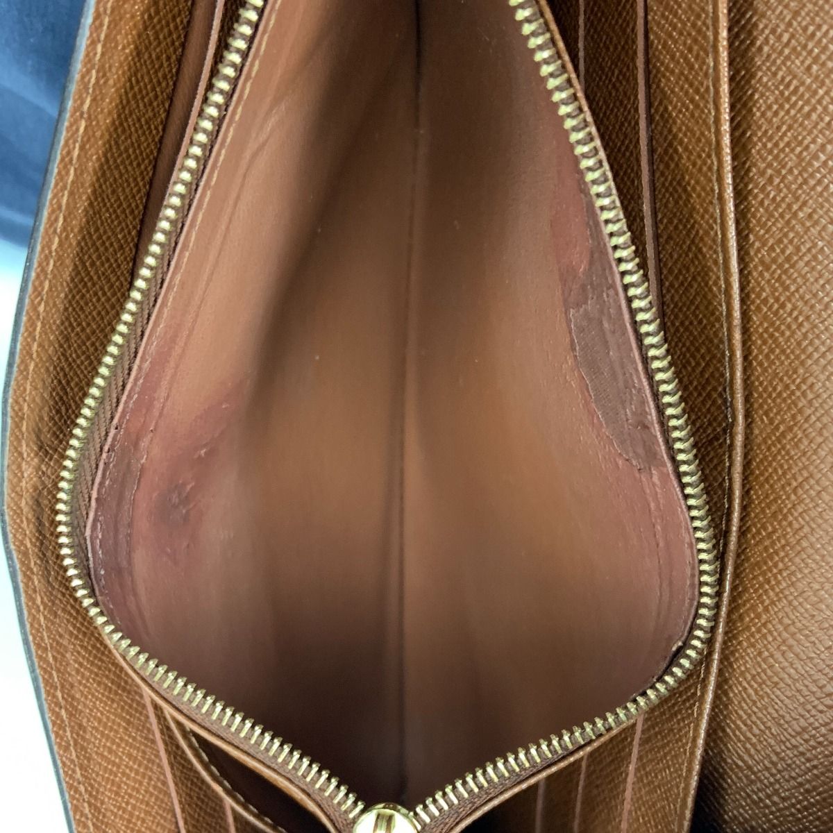 Louis Vuitton Monogram Portefeuille Sara Bifold Long Wallet M60531 Brown